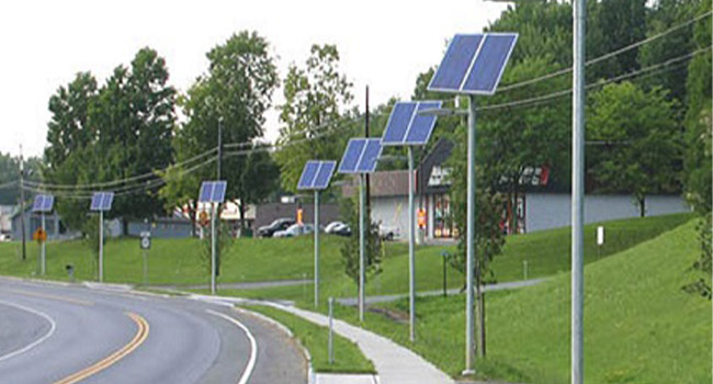 led solar street lights