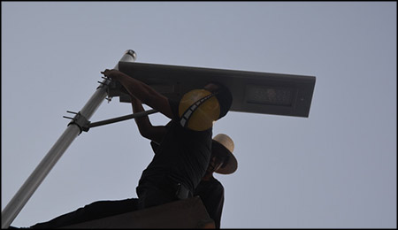 solar street light