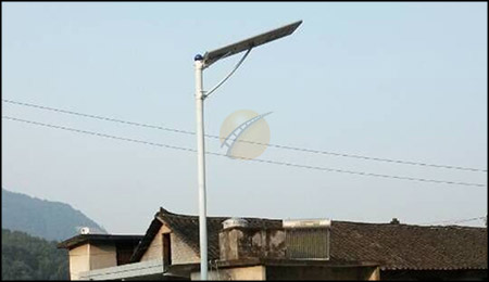 Solar Street Lights Installed in Villages