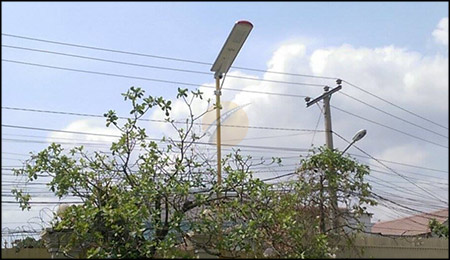 solar street lights